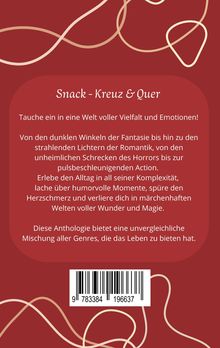 Christina Krems: Snackprojekt, Buch