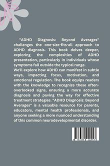Sanobar: ADHD Diagnosis: Beyond Averages, Buch