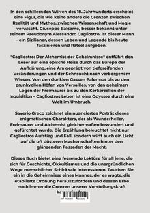 Saverio Greco: Cagliostro: Der Alchemist der Geheimnisse, Buch