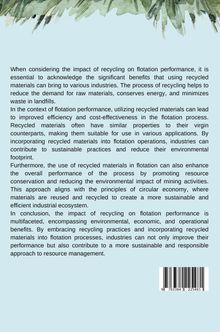 Veron: Recycle Impact: Flotation Performance, Buch