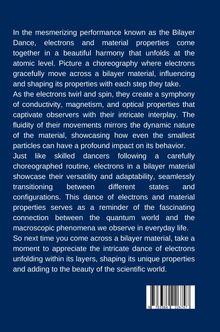 Ravi: Bilayer's Potential: Electrons Unlock Properties, Buch