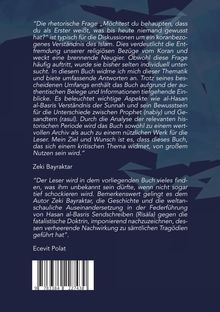 Zeki Bayraktar: In Bezug auf sein Sendschreiben über die "Prädestination" Hasan Al-Basris, Buch