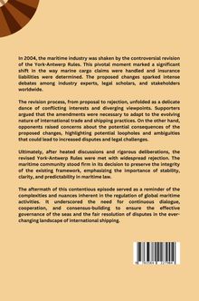 Richard: From Proposal to Rejection: The Controversial Revision of the York-Antwerp Rules in 2004, Buch