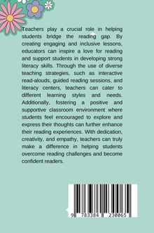 Daniel Almeida: Teachers: Learning to Bridge the Reading Gap, Buch