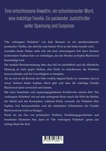 Jade Romano: Die verborgene Wahrheit, Buch