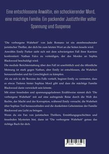 Jade Romano: Die verborgene Wahrheit, Buch