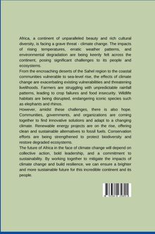 Johnson: A Continent in Peril: Climate Change and the Future of Africa, Buch