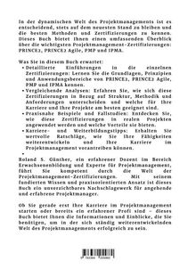 Roland S. Günther: Projektmanagement- Zertifizierungen im Überblick, Buch