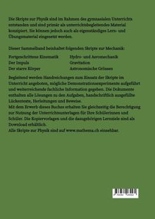 Christian Wyss: Skripte zur Physik - Weiterführende Mechanik, Buch