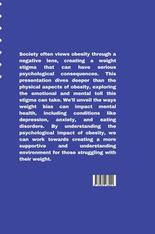 Chandrika: Unmasking the Stigma: Unveiling the Psychological Toll of Obesity, Buch