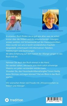 Margrit Fooke-Achterrath: Wissenswertes zu Milben und Allergie, Buch