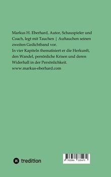 Markus H. Eberhard: Tauchen I Auftauchen, Buch