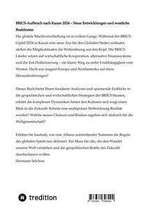 Hermann Selchow: Der BRICS-Aufbruch Kazan 2024, Buch