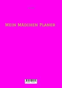 Dave Red: Mein Mädchen Planer, Buch