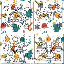 Joe Hammoud: Joyful Christmas Coloring Adventure, Buch