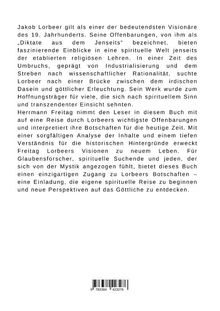 Herrmann Freitag: Von Visionen inspiriert: Die Offenbarungen des Jakob Lorbeer, Buch