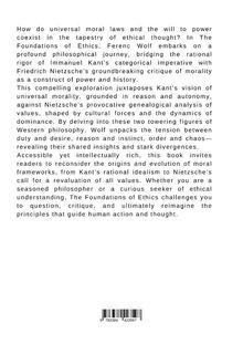 Ferenc Wolf: The Foundations of Ethics: From Kant¿s Law to Nietzsche¿s Will, Buch