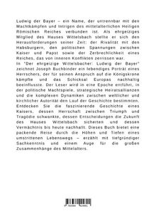 Joseph Buchbinder: Der ehrgeizige Wittelsbacher: Ludwig der Bayer, Buch