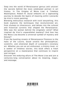 Robert R. Duval: The Enigma of Mona Lisa: A Timeless Masterpiece, Buch