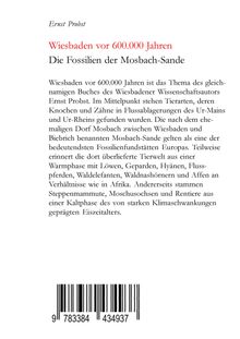 Ernst Probst: Wiesbaden vor 600.000 Jahren, Buch