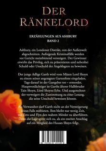 Alessa de Laar: Der Ränkelord, Buch