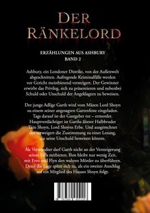 Alessa de Laar: Der Ränkelord, Buch