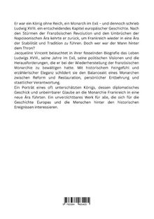 Jacqueline Vincent: Ludwig XVIII.: Monarch im Schatten der Revolution, Buch