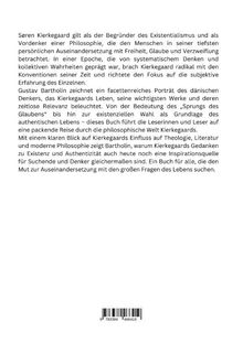 Gustav Bartholin: Søren Kierkegaard: Der Vater des Existentialismus, Buch