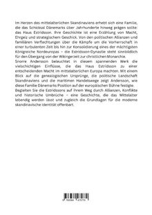 Snorre Andersson: Könige aus dem Norden: Die Estridsson-Dynastie im Wandel der Zeit, Buch