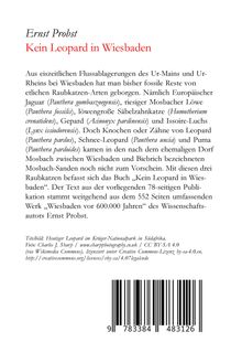 Ernst Probst: Kein Leopard in Wiesbaden, Buch