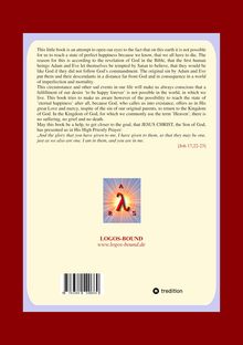 Texte: Zitat von Joh 17,22-23, Kontakt: LOGOS-BOUND, www.logos-bound.de. Unten ist ein Logo mit einem stilisierten "A".