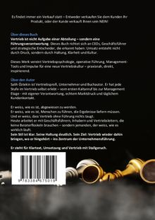 Text über Buch: Vertrieb als Führungsverantwortung, nicht Druck. Autor: Salih Öztekin, Vertriebsexperte. Klartext und Umsetzung. Unten Schachfiguren.