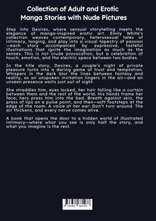 Buchtitel: "Collection of Adult and Erotic Manga Stories with Nude Pictures." Enthält erotische Geschichten und Illustrationen.