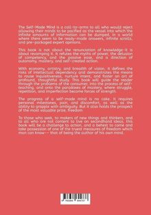 Text: Eine Aufforderung zur mentalen Autonomie, zur Überwindung von intellektuellen Abhängigkeiten und zur Selbstschöpfung. Hintergrund: Rot.