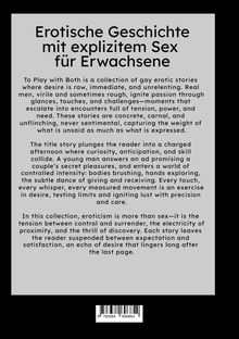 Titel: "Erotische Geschichte mit explizitem Sex für Erwachsene". Text beschreibt gay erotische Geschichten voller Spannung.