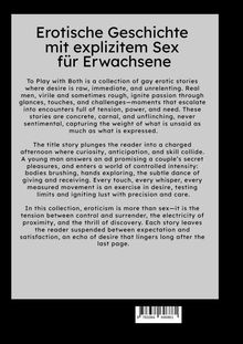 Text: "Erotische Geschichte mit explizitem Sex für Erwachsene." Hintergrund: Grauer Hintergrund, schwarzer Text.