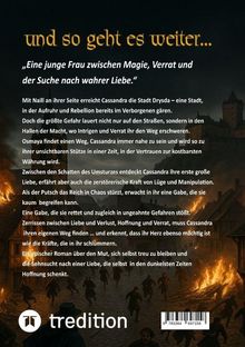 und so geht es weiter...

„Eine junge Frau zwischen Magie, Verrat und der Suche nach wahrer Liebe.“

Stadt brennt, Menschen fliehen bei Nacht.