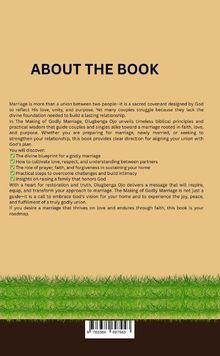 ABOUT THE BOOK. Themen: göttliche Ehe, Liebe, Respekt, Gebet, Vergebung, Familie, Vertrauen, Spiritualität, Weisheit, Inspiration.