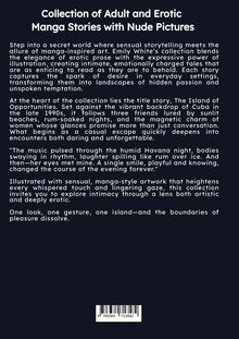 Texte im Bild: "Collection of Adult and Erotic Manga Stories with Nude Pictures". Schwarzer Hintergrund, weißer Text.
