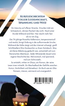 Kurze Geschichten voller Leidenschaft. Abgebildet: Zwei Menschen dicht beieinander vor Sonnenuntergang.