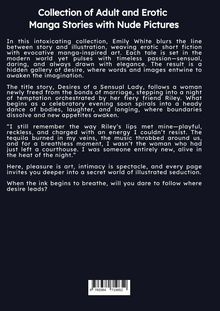 "Collection of Adult and Erotic Manga Stories with Nude Pictures" steht oben. Darunter ein längerer Text über Emily Whites Sammlung.