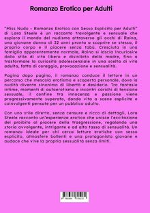 Titel: "Romanzo Erotico per Adulti". 
Ein Buchumschlag mit italienischem Text auf pinkem Hintergrund.