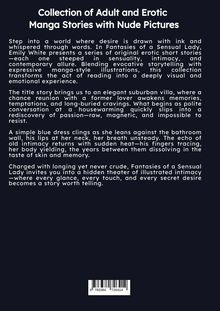 "Collection of Adult and Erotic Manga Stories with Nude Pictures." Text beschreibt sinnliche Erzählungen. Unteren Code ignoriere.