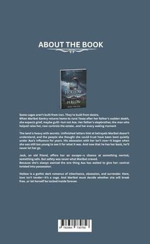 ABOUT THE BOOK  
Titel: "The Hollow"  
Autor: "Jesse Helton"  
Text über geheime, dunkle Familie.