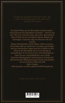 „In diesem dunklen Himmel verlor ich mich, doch dann fand ich dich und mit dir die Sonne.“ Rückseite eines Buches.