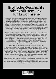 Erotische Geschichte mit explizitem Sex für Erwachsene. Geschichten von Mia Graf, die Grenzen zwischen Mensch und Unbekanntem erkunden.