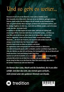 "Und so geht es weiter..." gefolgt von einer langen, stimmungsvollen Beschreibung einer mystischen Geschichte.