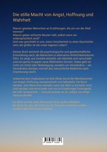 **Die stille Macht von Angst, Hoffnung und Wahrheit**

Das Bild enthält Text auf einem verblassenden blau-orangenen Hintergrund.