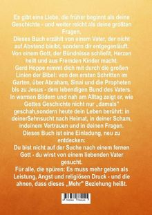 Ein Text über göttliche Liebe, die über die eigene Geschichte hinausgeht; Einladung, Gott als liebenden Vater zu entdecken.