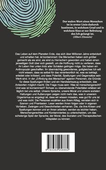 Ein Zitat von Albert Einstein steht rechts neben einem großen, farbigen Fingerabdruck. Darunter sieht man langen Fließtext.